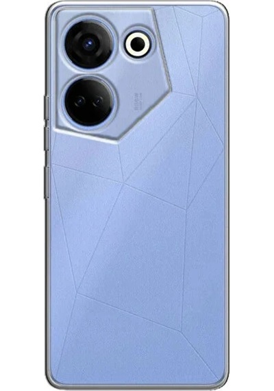 Gld-spt- Newface Tecno Camon 20 Pro 5g Kılıf Lüx Şeffaf Silikon