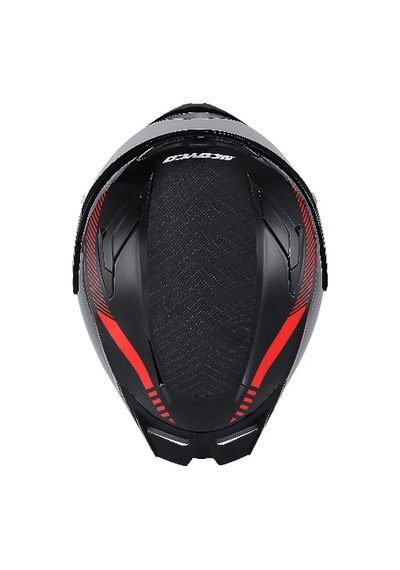 Ff871 Fire Motosiklet Kaskı Spoiler Mod Full Face Kask Çok Renkli