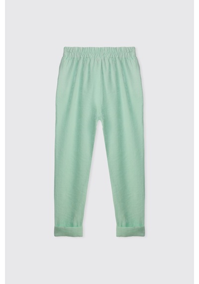 Panço Kız Çocuk Mint Pantolon 2611gk04039 Yeşil