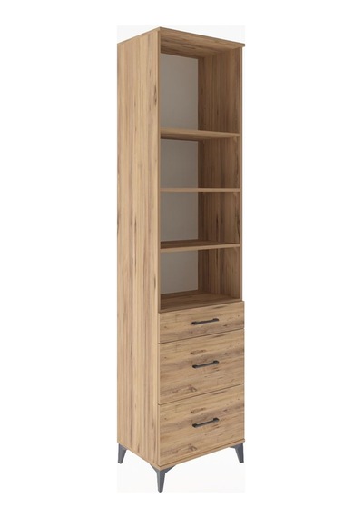 Hyperion Dolap 4 Raflı 3 Çekmeceli 60x44x243 Çam-çam Çam Hyperion Dolap 4 Raflı 3 Çekmeceli 60x44x243 Çam-çam Çam