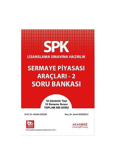 Sermaye Piyasası Araçları 2 Soru Bankası