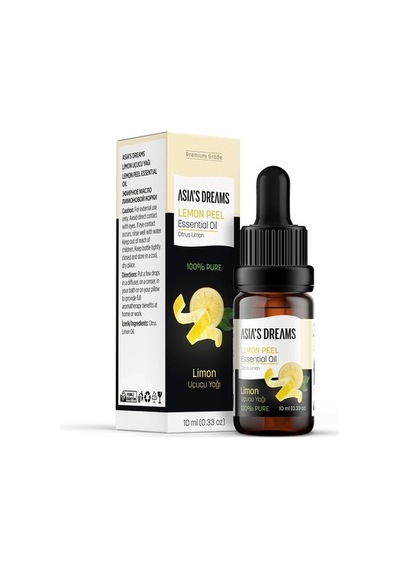 Asia's Dreams Limon Kabuğu Uçucu Yağı 10 Ml