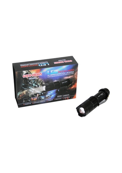 Gold Orıon Km-106 Zoomlu El Feneri Fişli Pil Şarj Cihazlı Siyah Metal Kasa 12.5cm 3000 Lumen 5671 Çok Renkli Çok Renkli Gold Orıon Km-106 Zoomlu El Feneri Fişli Pil Şarj Cihazlı Siyah Metal Kasa 12.5cm 3000 Lumen 5671 Çok Renkli Çok Renkli