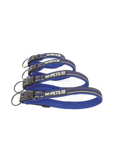 Hıkıng Reflektörlü Soft Boyun Tasması Blue M Çok Renkli
