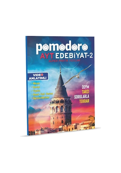 Pomodoro Ayt Edebiyat-2 Konu Soru Süper Pratik Notlar