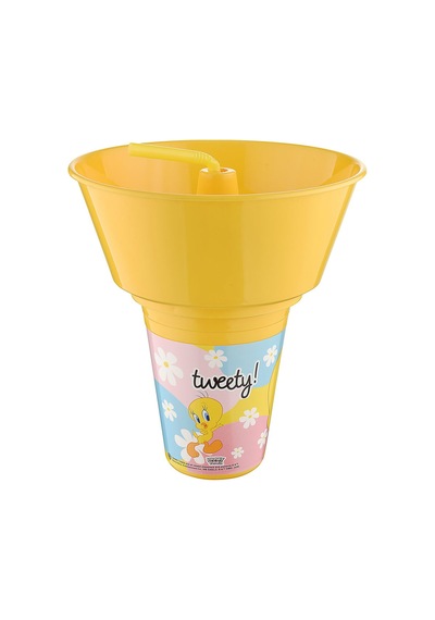 Tuffexx Tweety Mısır Kovalı Pipetli Bardak Renkli