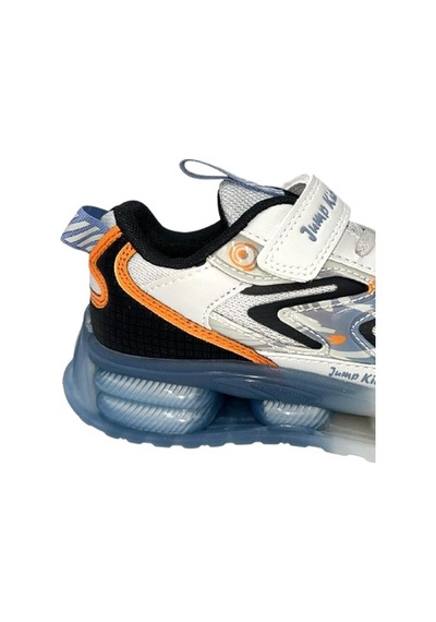 Jump 31053 Şeffaf Taban Cırtlı Çocuk Spor Ayakkabı Gri Gri