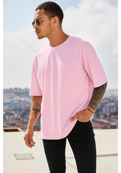 Oversize T-shirt Çok Renkli