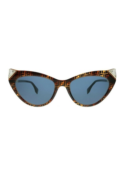 Fendi Ff0356S0086Ku52 Blue Cat Eye Kadın Güneş Gözlüğü