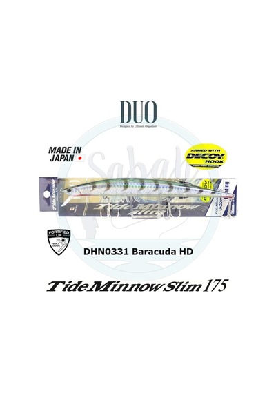 Duo Tide Minnow Slim 175 Dhn0331 Barracuda Hd