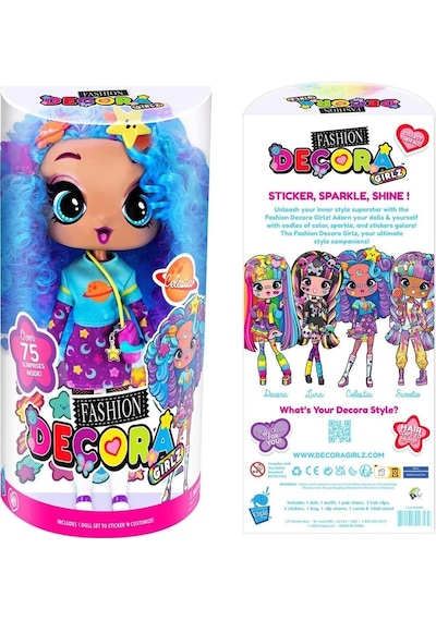 Decora Girlz Büyük Moda Bebek 28 Cm - Celestia Standart