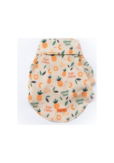 Pawstar Pineapple Büyük Köpek Gömleği Kıyafeti