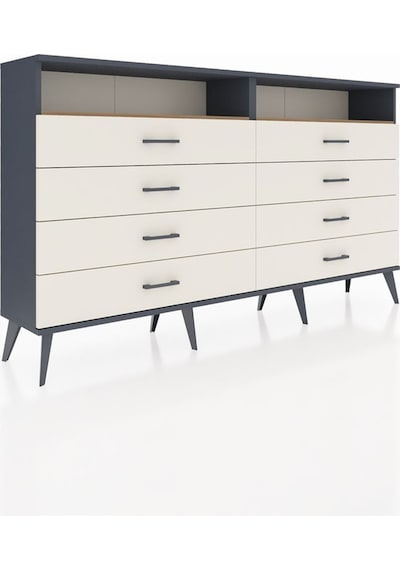 Arges Konsol 2 Raflı 8 Çekmeceli 176x30x99 Antrasit-çam/aytaşı Atlas Çam/aytası - Antrasıt Arges Konsol 2 Raflı 8 Çekmeceli 176x30x99 Antrasit-çam/aytaşı Atlas Çam/aytası - Antrasıt