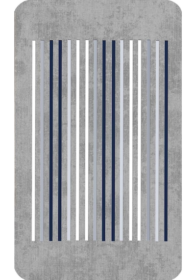 Rovigo Home Baskılı Kaymaz Taban 2 Li Banyo Paspas Takım Rvg5227-100X60-60X50 Çok Renkli