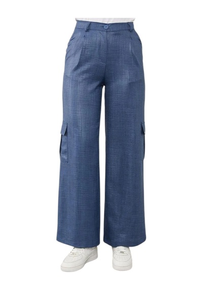 Levidor Kaadın Kargo Pantolon 410077 İndigo
