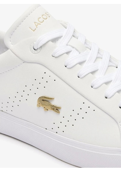 Lacoste Powercourt Kadın Beyaz Sneaker Beyaz