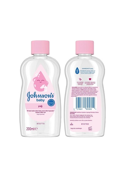 Johnsons Baby Yağ 200 Ml