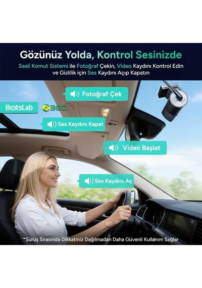 Hk40 Plus Araç İçi Kamera 4k, Dahili Gps, 5.8ghz Wi-fi