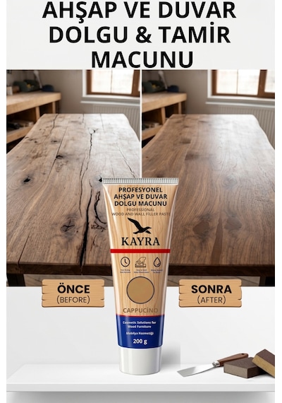 Cappucino Renk Ahşap Ve Duvar İçin Tamir Macunu Kullanıma Hazır 200 Gr Mobilya Dolgu Çatlak Giderici Çizik Kapatıcı Parke Sehpa Kapı Ahşap Merdiven Parke Çizik Giderme Macunu Ahşap Tamirat Dolgusu Cappucino Cappucino Cappucino Renk Ahşap Ve Duvar İçin Tamir Macunu Kullanıma Hazır 200 Gr Mobilya Dolgu Çatlak Giderici Çizik Kapatıcı Parke Sehpa Kapı Ahşap Merdiven Parke Çizik Giderme Macunu Ahşap Tamirat Dolgusu Cappucino Cappucino