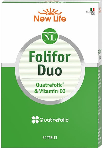 New Life Folifor Duo 30 Tablet 2 Adet