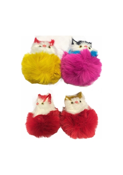 Catlife Göbekli Pofuduk Kedi Oyuncağı 10 Cm