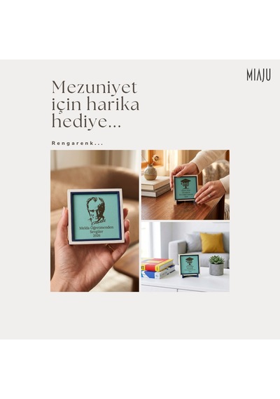Kişiye Özel Hayat Ağacı Temalı Öğrenci Hediyesi Öğretmenden Sınıfına 28'li Anı Seti 10x10 Cm