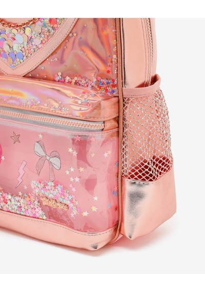 Skechers G Queen Heart Backpack Büyük Kız Çocuk Metalik Pembee Sırt Çantası Sktt30390-spnk