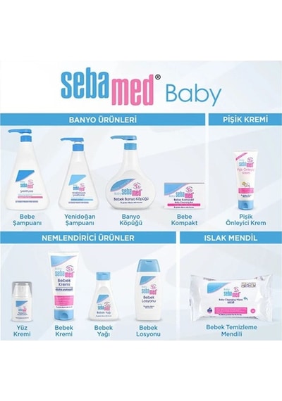 Sebamed Baby Ph 5.5 Bisabolol İçerikli Koruma Ve Bakım Sağlayan Yenidoğan Bebek Şampuanı 500 Ml