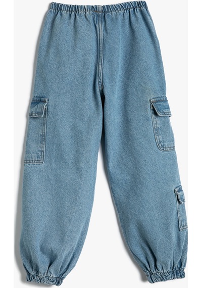 Koton Kargo Jogger Kot Pantolon Pamuklu Kapaklı Cep Detaylı Lıght Indıgo 4skg40038ad 4SKG40038ADLIN Açık Mavi Koton Kargo Jogger Kot Pantolon Pamuklu Kapaklı Cep Detaylı Lıght Indıgo 4skg40038ad 4SKG40038ADLIN Açık Mavi