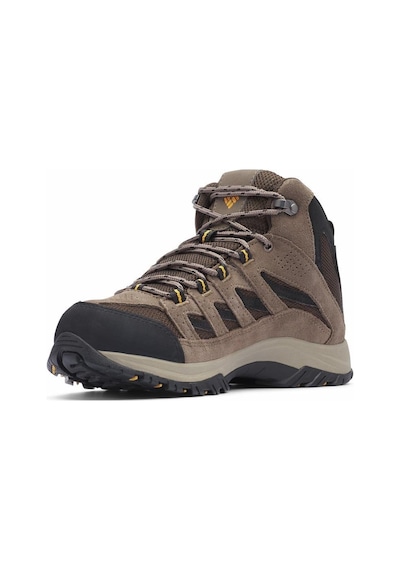Columbia Crestwood Mid Waterproof Erkek Kısa Bot-7332 Kahverengi