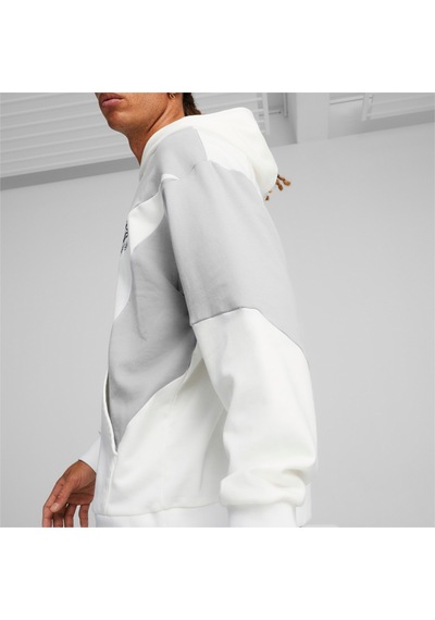 Puma Mercedes-amg Petronas Motorsport Statement Erkek Kapüşonlu Sweatshırt 623727 03 Beyaz