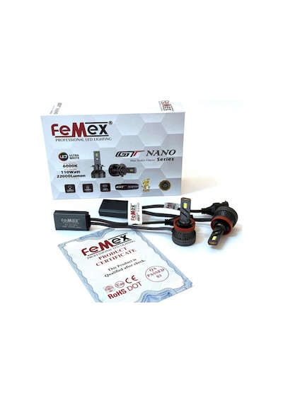 Femex Ford Ranger 3 2009-2018 Kısa Far Led Gt Nano Pro