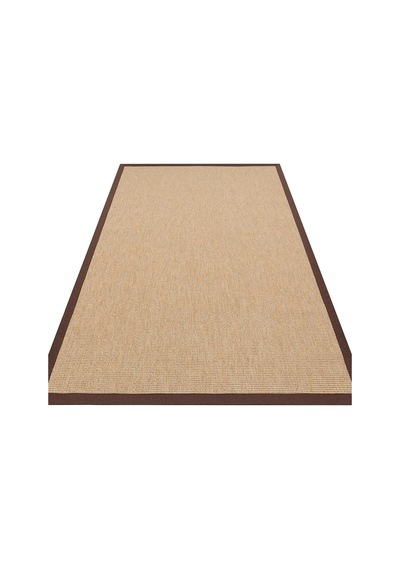 Eko Halı Ventura Vnt 2702 Gold Bordür Brown Mix Sisal Görünümlü İç Ve Dış Mekan Uyumlu Hav Vermeyen