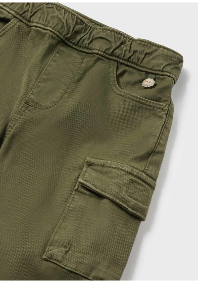 0-36 Ay Mayoral Erkek Bebek Kargo Cepli Jogger Pantolon Yeşil Yeşil