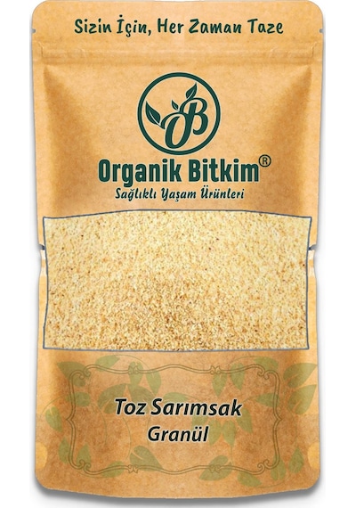 Organik Bitkim Sarımsak Tozu (Ganül Sarımsak) 1000 G