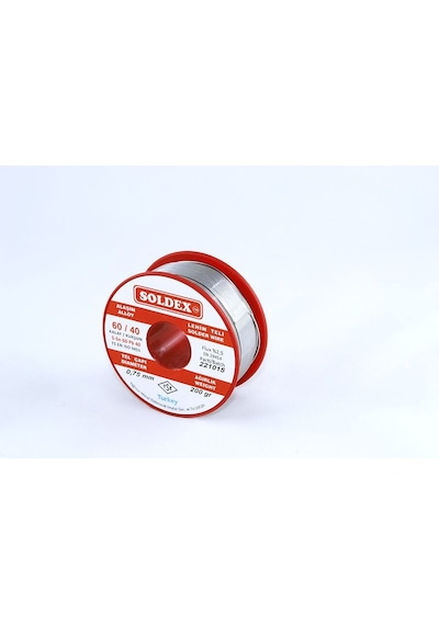 Soldex 0,75 Mm 200 Gr Lehim Teli Sn60 Pb40