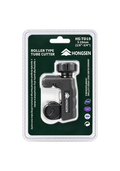 Hongsen Hs-td19 Mini Boru Kesici 3-19 Mm 1/8" 3/4" Siyah