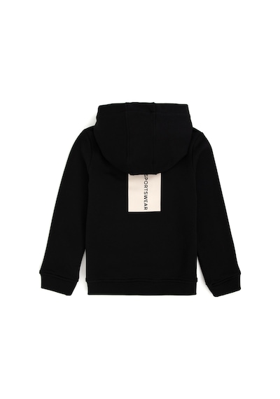 U.S. Polo Assn. Erkek Çocuk Siyah Kapüşonlu Sweatshirt 50293515-VR046
