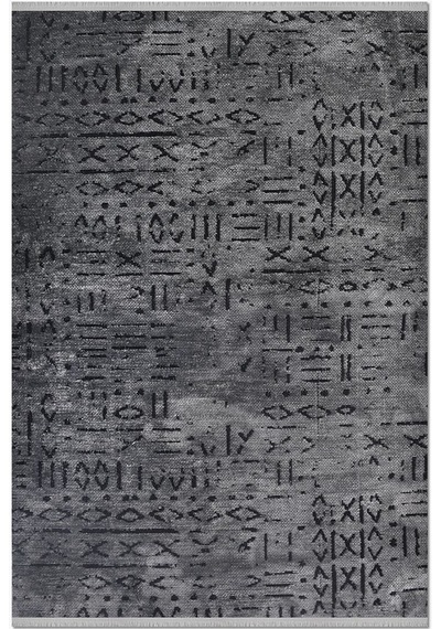Modern Şönil Kilim Antrasit