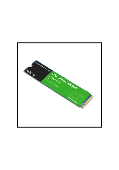 Wd Green Sn350, Wds500g2g0c, 500gb, 2400/1500, Gen3, Nvme Pcıe M.2 2280, Ssd