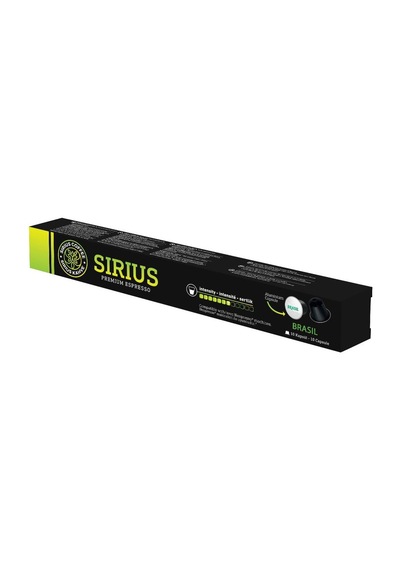 Sirius Nespresso Uyumlu Single Origin Kapsül Kahve Brasil-7 10 Kapsül