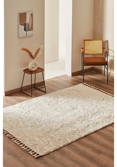 Kaşmir Halı 7/24 Moroccan Laila 160X230 CM Salon Mutfak Halısı Yolluk Kilim