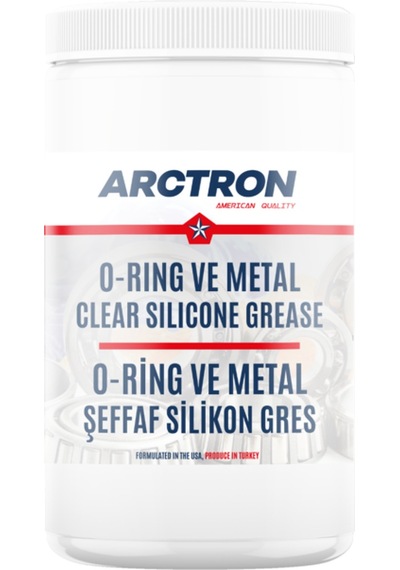 Arctron Silikon Gres Şeffaf O-ring Plastik-metal Yağlama