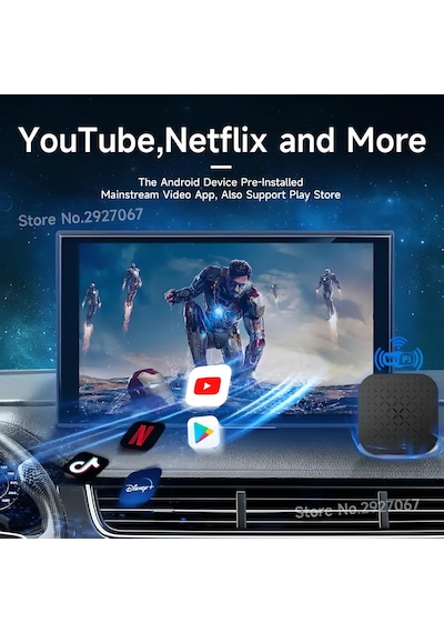 Carlinkit Carplay Ai Box 2gb+16gb Kablosuz Carplay Y.tube,netflix Carlinkit Carplay Ai Box 2gb+16gb Kablosuz Carplay Y.tube,netflix