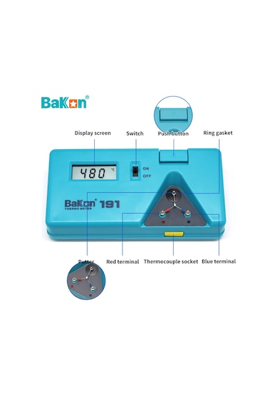 Bakon Bk191 Sıcaklık Test Kalibrasyon Cihazı
