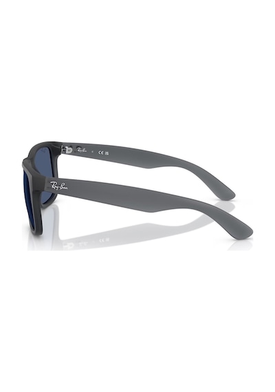 Ray-ban Rb 4165 687380 55 Justin Unisex Kare Gri Kemik Güneş Gözlüğü Gri