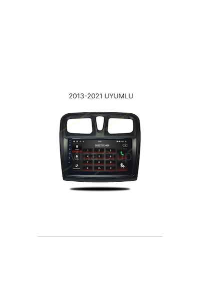 Snp Serisi Renault Clio Symbol 2013 - 2021 Uyumlu 4-64gb Hafıza Multimedya Sistemi Ve Geri Görüş Kamerası 9"