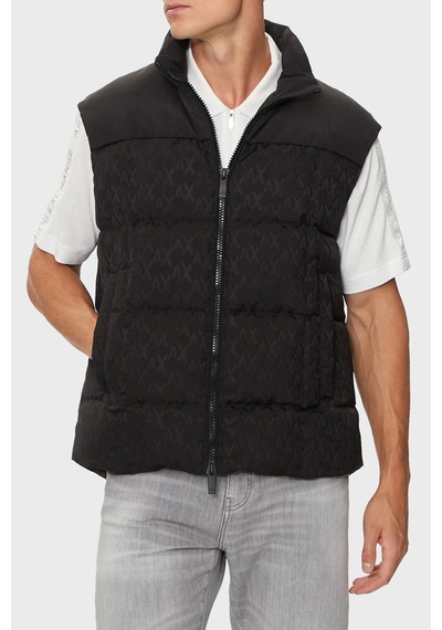 Armani Exchange Erkek Yelek 6dzql1 Zn5gz 1200 Siyah Siyah