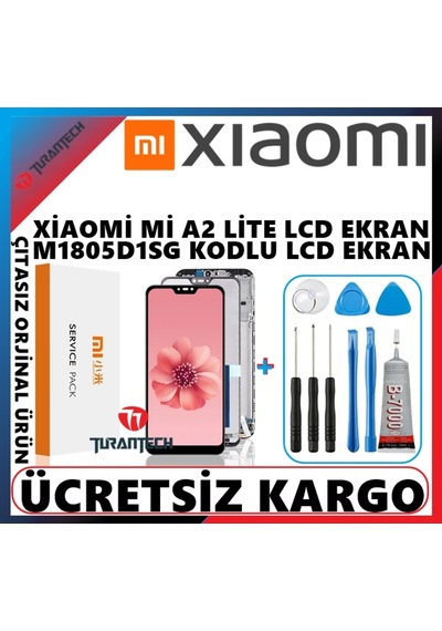 Xiaomi Mi A2 Lite Lcd Ekran+Dokunmatik (549430632)