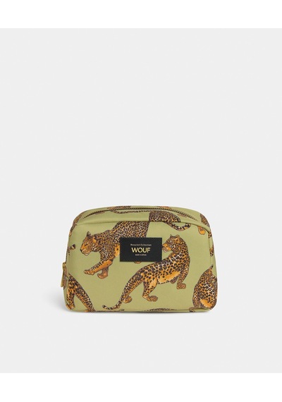 Wouf Avo Leopard Kadın Makyaj Çantası Tt260037 20x12,5x16 Cm Wouf Avo Leopard Kadın Makyaj Çantası Tt260037 20x12,5x16 Cm